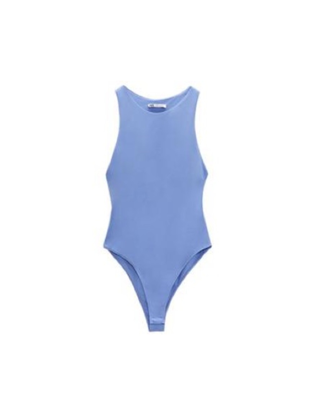 Zara Halter Sleeveless Bodysuit - Periwinkle Colour - Size Medium